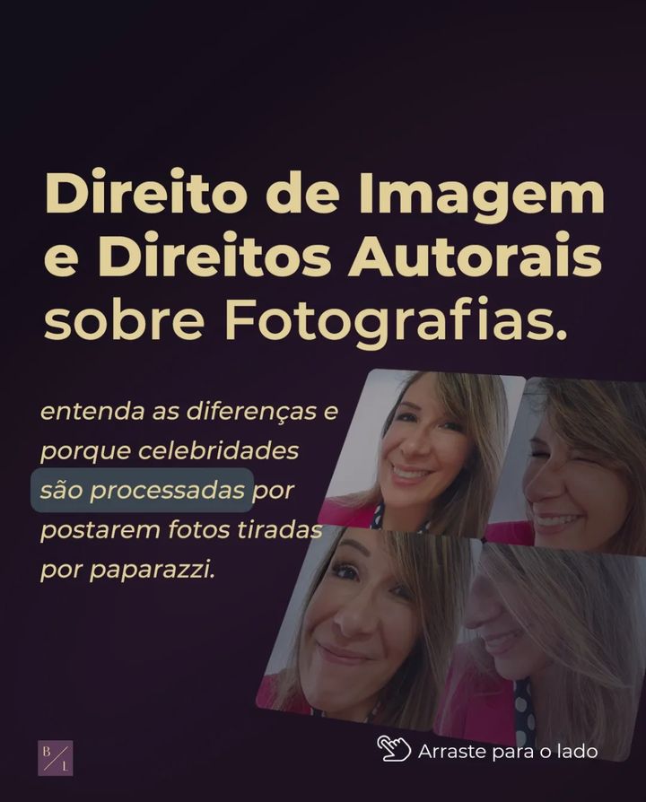 Direito de Imagem e Direitos Autorais sbre fotografias